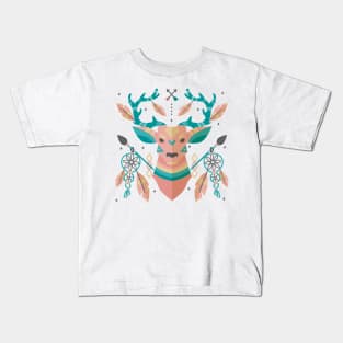 Ethnic Deer Kids T-Shirt